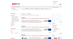 Desktop Screenshot of gryfit.com